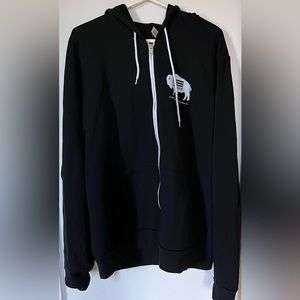 0088- Resilience Black Hooded Schilling Beer Sweatshirt